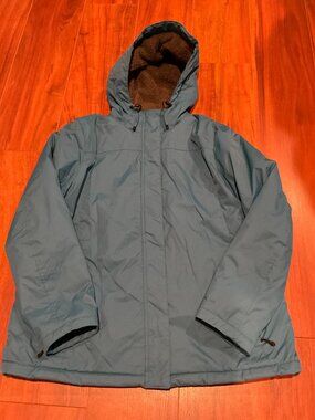 L.L. Bean Winter Warmer Jacket with Hood - XL - "Mallard Teal"